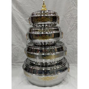 ชุดหม้อเก็บความร้อนขนาดใหญ่ 3 ลิตร + 6 ลิตร + 8 ลิตร + 12 ลิตร พร้อมอุปกรณ์ทำอาหาร ลดราคาใหม่ - Product Image 2