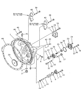 Bomba de Engranajes Hidráulica 175-13-23500 para Bulldozer D65 D355 D85A-21 D135AV155A-2 HD200 HD205-2 - Product Image 3