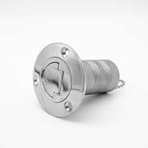 Accessoires marins en acier inoxydable 316 pour remplissage de réservoir de carburant ou d'eau de bateau ou de caravane - Product Image 3