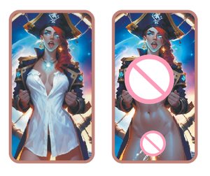 2026 Double Face Pirate Woman Bullion 1 AVDP Ounce 999 Fine Copper 1oz barre - Product Image 4