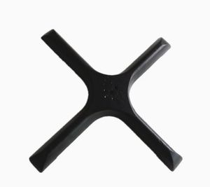 Pies de mesa de hierro fundido al por mayor restaurante occidental comedor tienda de té de la leche base de cuero patas redondas de hierro para decoración del hogar - Product Image 3