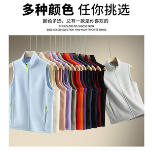 เสื้อกั๊กทำงานร้านอาหารแบบกำหนดเองพร้อมปักโลโก้สีทึบทรงเข้ารูปสำหรับชุดพนักงานบริการ Smlxl2xl3xl4xl - Product Image 3