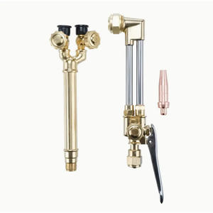 Kit de torche de soudage et de découpe au cuivre et au laiton à l'acétylène et à l'oxygène de style français CA1350 Torche + Poignée de torche 100FC Grande capacité - Product Image 4