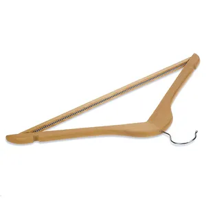 Luxury Customized Branded Wood Suit Hangers