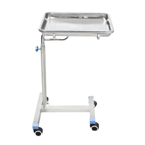 รถเข็นถาดใส่เครื่องมือผ่าตัดสแตนเลสสำหรับโรงพยาบาล - Product Image 1