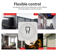 Mini-récepteur WIFI + RF 433M YE478WTR, 2 relais, contrôleur d'applications Smart Life et TUYA, commande vocale Alexa pour les signaux d'interrupteurs électriques