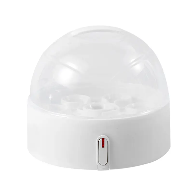 Zogifts Hot Sale Factory Wholesale Single Layer Mini Electric Egg Boiler Safe Against Dry Burning Breakfast Maker