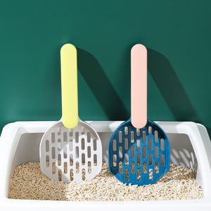 ที่ตักทรายแมวขนาดใหญ่แบบซักได้ Rarewe <span class=keywords><strong>Pet</strong></span> <span class=keywords><strong>Products</strong></span> สีเรียบง่าย ดีไซน์บล็อกสี ที่ตักขยะแมวแบบหนา ขายส่งจากผู้ผลิต - Product Image 3