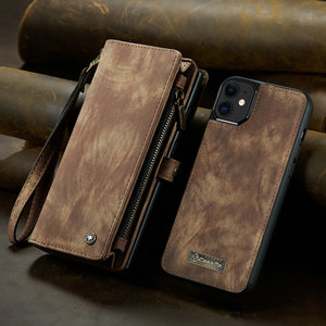 Pour CaseMe <span class=keywords><strong>Original</strong></span> 2in1 détachable en cuir TPU carte PC étui portefeuille à glissière pour <span class=keywords><strong>iPhone</strong></span> <span class=keywords><strong>11</strong></span> vente en gros pour <span class=keywords><strong>iPhone</strong></span> <span class=keywords><strong>11</strong></span> couverture amovible - Product Image 5