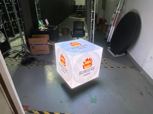 Pantalla LED Publicitaria Comercial Personalizada, Pantalla LED Cúbica para Interiores, Cubo <span class=keywords><strong>Rubik</strong></span> P2 - Product Image 2
