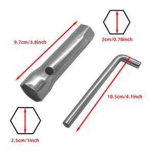 Clé à bougie d'allumage 2-1 5/8 X 13/16 pouces, outil pour moto. - Product Image 3