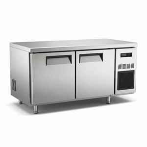 Refrigerador de Acero Inoxidable de 2 Puertas para Cocina Comercial, Precio de Fábrica, para Uso en Hoteles - Product Image 2