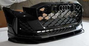 Lèvre avant pour cadre <span class=keywords><strong>noir</strong></span> maille <span class=keywords><strong>noir</strong></span> pare-chocs de voiture gril pour voiture Q8 2025 + <span class=keywords><strong>R</strong></span>-S-Q8 - Product Image 5