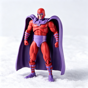 Statua in Resina da Collezione in Scala 1/6, Modello Classico di <span class=keywords><strong>Supereroe</strong></span> <span class=keywords><strong>Rosso</strong></span> e Viola, Action Figure Articolata - Product Image 5
