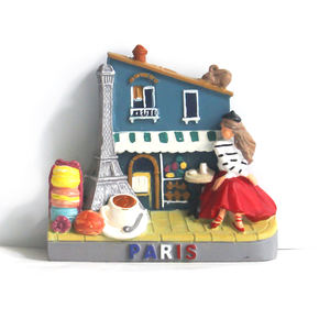 Aimants de réfrigérateur personnalisés en usine, aimants 3D France Paris, ensemble d'aimants de réfrigérateur, Tour Eiffel, monument français, souvenirs, aimants de réfrigérateur - Product Image 6