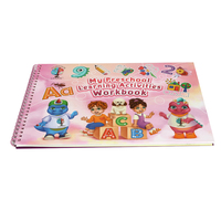 Cahier de Pratique Magique Personnalisé pour Enfants – Cahier de Traçage Réutilisable à Rainures pour l'Apprentissage de l'Alphabet, des Chiffres et du Dessin – Livre d'Apprentissage Préscolaire