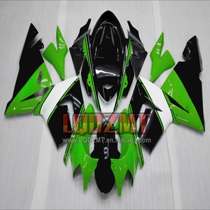 Cuerpo OEM para <span class=keywords><strong>KAWASAKI</strong></span> NINJA ZX <span class=keywords><strong>1000</strong></span> <span class=keywords><strong>CC</strong></span> 10 R 10R <span class=keywords><strong>ZX10R</strong></span> 04 05 50No.19 ZX1000 2017 2004 verde Blanco 2005 Kit de carenados de inyección - Product Image 3