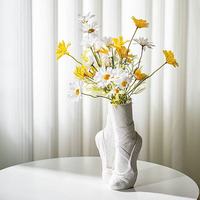 Vase en vinyle plastique personnalisé de style campagnard américain, décoration élégante pour la maison, salon/chambre/salle à manger