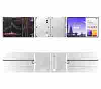 Double moniteur portable 14 pouces 16:10 1920x1200, deuxième écran pliable en alliage d'aluminium pour le trading de programmation d'ordinateur portable