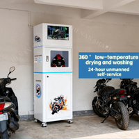 Machine de nettoyage et de stérilisation des casques, machine de nettoyage à sec des casques de moto, machine distributrice