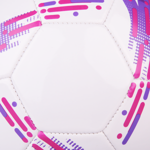 Ballon de football CJ Sports vert violet Matériau en PVC durable 270-300g cousu à la machine pour les matchs d'entraînement récréatif au Vietnam - Product Image 3