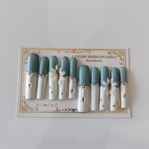 Nouvelle mode <span class=keywords><strong>bonne</strong></span> <span class=keywords><strong>qualité</strong></span> Gel doux épais 3D été presse sur les <span class=keywords><strong>ongles</strong></span> 2025 vendeur en gros à la main <span class=keywords><strong>faux</strong></span> <span class=keywords><strong>ongles</strong></span> - Product Image 1