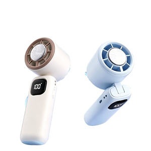Compresse de glace rapide portative puissante 2026, ventilateur turbo 100 vitesses, rechargeable pour la randonnée et le camping - Product Image 1