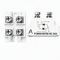 Module SCR SOT227 FCM50180T60 50A 1800V, thyristor de puissance isolé à récupération rapide et à courant élevé