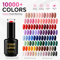 Vernis à ongles en gel UV LED sans HEMA ni TPO, haute pigmentation, longue tenue, à retirer par trempage, pour salon de beauté