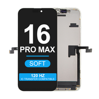 Nouvel écran OLED souple Faruix taille standard pour 17Pro, 120 Hz, haute luminosité, remplacement d'écran souple pour iPhone 17 Pro