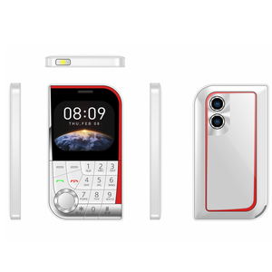 Téléphone portable mini ultra-fin personnalisé en usine, double SIM GSM, clavier, téléphone de poche pour étudiants et seniors - Product Image 5