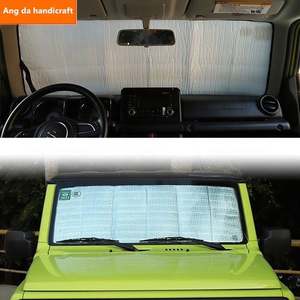 Parasol de Aluminio Plateado para Parabrisas, Tamaños Personalizados para Suzuki Jimny JB64 JB74 2019+, Parasol de Aluminio Plateado para Parabrisas - Product Image 1