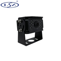 Cámara AHD impermeable IP67 con visión frontal y trasera de 2 MP CMOS 1080P y enchufe de aviación de 4 pines para camión