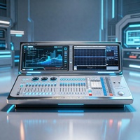Console de contrôle d'éclairage Tiger Touch 2 avec flight case