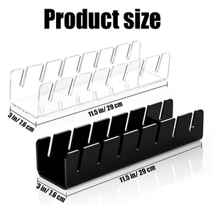 Nhà Máy Bán buôn rõ ràng nhiều Mũ tổ chức hiển thị chủ <span class=keywords><strong>Rack</strong></span> không có cài đặt Acrylic hat đứng cho Mũ bóng chày - Product Image 3