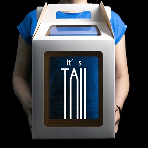 XJH Boîtes à gâteaux en papier portable <span class=keywords><strong>Jello</strong></span> blanc à 3 niveaux avec fenêtre 12x12x5 Design Prix raisonnable Boîte à gâteaux de mariage - Product Image 5