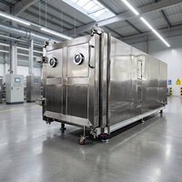 Vriesdroger SUS304 RVS 380V/220V voor groente- en fruitverwerking, levenslange garantie