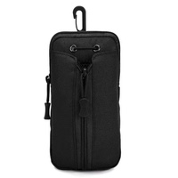 Sac banane tactique personnalisé de haute qualité pour bouteille d'eau, idéal pour la randonnée et le camping en extérieur - Support de transport durable avec crochet