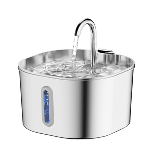 <span class=keywords><strong>Fontaine</strong></span> <span class=keywords><strong>à</strong></span> <span class=keywords><strong>eau</strong></span> pour chat de 2,2 L, distributeur d'<span class=keywords><strong>eau</strong></span> pour animaux de compagnie en acier inoxydable 304 avec filtre pour purifier l'<span class=keywords><strong>eau</strong></span>, mini bol <span class=keywords><strong>à</strong></span> boire pour animaux de compagnie - Product Image 1