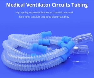 HSR Medical <b>Silicone</b> Bellows <b>Tube</b> Anesthesia Reusable <b>Silicone</b> Breathing Circuit Hose Non-Toxic & Biocompatible Medical Grade - Product Image 5