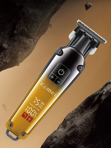 เครื่องโกนหนวดไฟฟ้า <span class=keywords><strong>KM</strong></span>-1866 สีส้ม-น้ำเงิน <span class=keywords><strong>2</strong></span> สีให้เลือก ชาร์จผ่าน USB แบตเตอรี่ Li-ion ใช้งานได้ยาวนาน เหมาะสำหรับใช้ในโรงแรม - Product Image 5