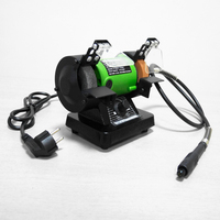 Meuleuse de banc électrique MINIQ, polisseuse 150W, disque de 75 mm, vitesse variable, grain 120/320, modèle à arbre flexible BG-3175