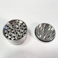 Maßgefertigter 304 Edelstahl Lebensmittelqualität Kräuter- und Gewürzmühle 63mm/2,5 für Rauchzubehör