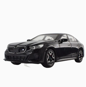 B M W I5 M60 Metal Diecast <b>Car</b> 1:24 Scale Electric Luxury Sedan Collectible Model Detailed <b>Interior</b> <b>Lights</b> Music Friction - Product Image 1