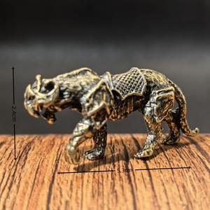 Figurines <span class=keywords><strong>de</strong></span> <span class=keywords><strong>tigre</strong></span> à dents <span class=keywords><strong>de</strong></span> <span class=keywords><strong>sabre</strong></span> en gros, porte-bonheur en forme <span class=keywords><strong>de</strong></span> <span class=keywords><strong>tigre</strong></span>, objets <span class=keywords><strong>de</strong></span> collection, animal <span class=keywords><strong>de</strong></span> compagnie pour le thé, artisanat en métal, ornement <span class=keywords><strong>de</strong></span> bureau - Product Image 2