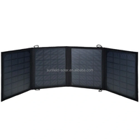Chargeur de panneau solaire portable pliable et flexible à haute efficacité 20W 30w 21W Mono ETFE 5V USB pour téléphones portables