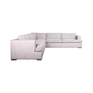 تشكيلات 2024 من أريكة ركنة من الجلد الأصلي بأركان كلاسيكية برؤوس مسامير من الشركة المصنعة بقدرة استثنائية عالية من Shayne - Product Image 3