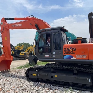 Excavadora Usada Hitachi ZX350H 95% Nueva, Maquinaria Original, Excavadora Hidráulica de Orugas de Segunda Mano, Hitachi 350H ZX200 210 360 - Product Image 3