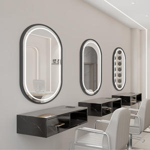 Miroir LED mural moderne en gros pour salon de beauté, salon de coiffure, entrepôt - <span class=keywords><strong>Mobilier</strong></span> de salon commercial multiple - Product Image 5
