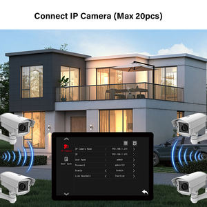 Videoportero <span class=keywords><strong>Básico</strong></span> de 2 Cables, Pantalla IPS de 10.1 Pulgadas, Monitor Táctil HD de 1280*800, IP65 Resistente al Agua, Solución Económica para el Hogar - Product Image 3